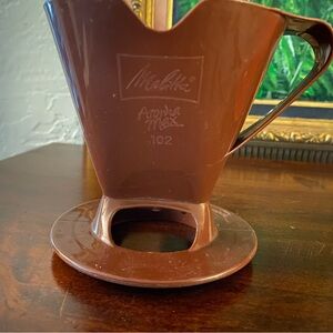 Brown Coffee Pour-Over Dripper for Kitchen